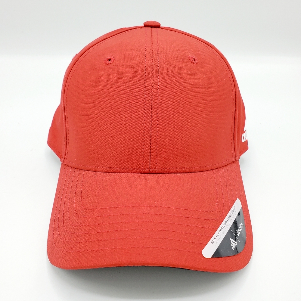 Adidas Climalite UV Protection Red Baseball Hat